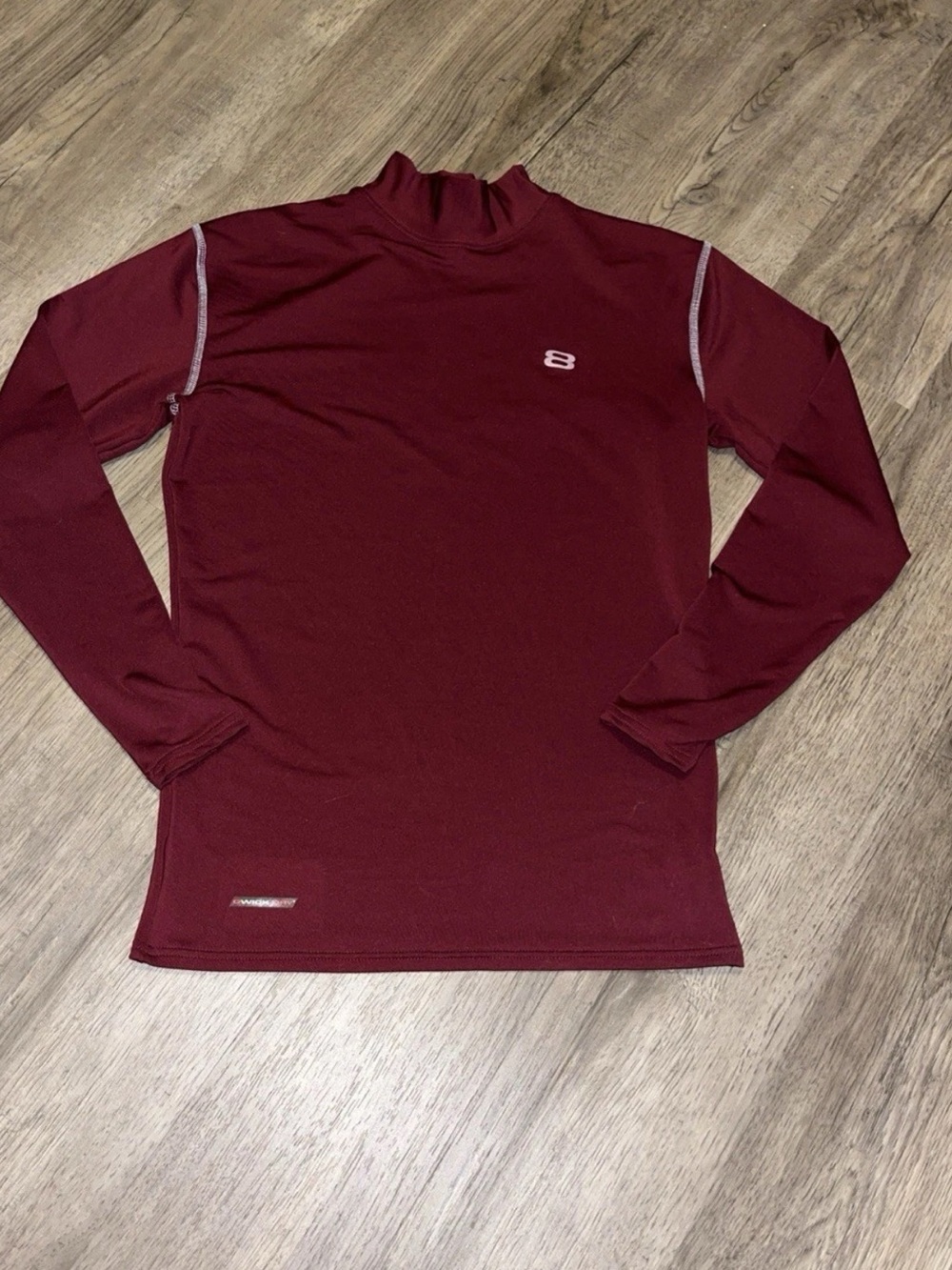 Layer 8 womens Maroon Long Sleeve Athletic Top M